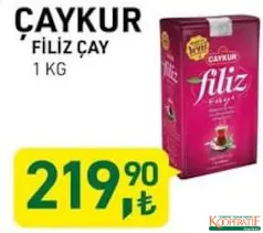 ÇAYKUR FİLİZ ÇAY 1 KG